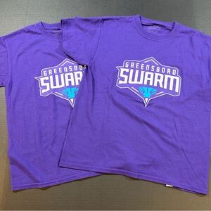 2x - Greensboro Swarm Logo Tee -           G-League team shirt - Kids Lg